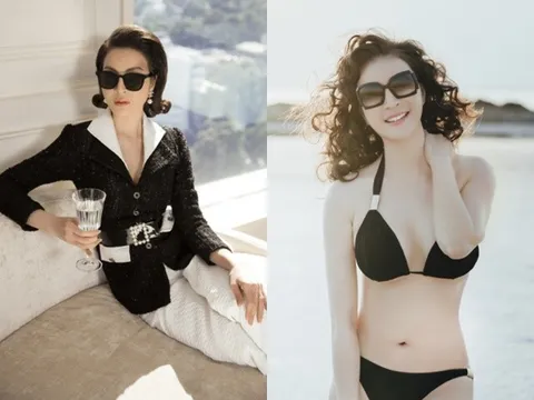 "Nữ hoàng ảnh lịch" đi học vì 21kg gạo, sau thành Thạc sĩ kinh tế, U60 là "hồng nhan bạc tỷ" ở biệt thự triệu đô