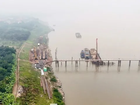 Hạn chót di dời tài sản tại bãi bồi để thực hiện dự án cầu Vân Phúc qua sông Hồng