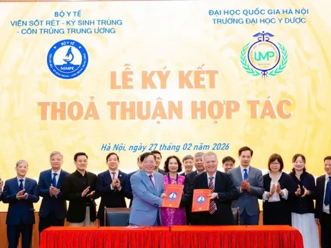 Mở rộng hợp tác đào tạo, nghiên cứu lĩnh vực ký sinh trùng