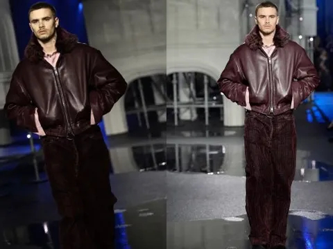 Romeo Beckham sải bước trên sàn diễn, trở thành điểm nhấn của London Fashion Week 2026