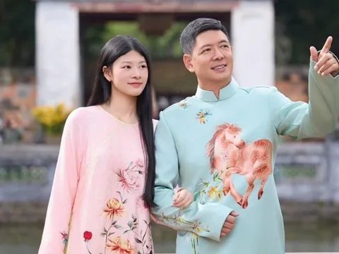 Con gái cao 1,76 m của Bình Minh