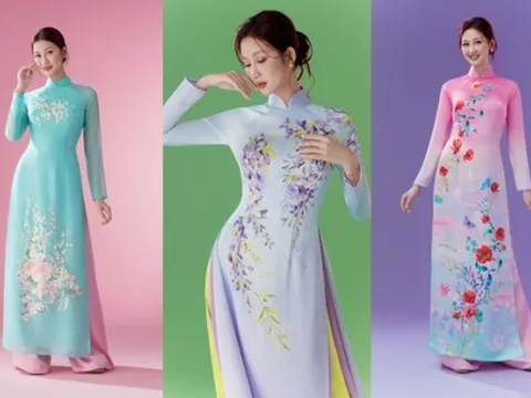 Hoa hậu Quế Anh diện áo dài hóa 'nàng thơ mùa xuân'