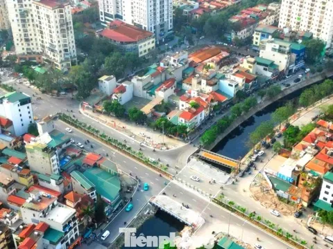 Diện mạo cầu vượt sông Lừ trên Vành đai 2,5 sau 10 năm chờ đợi