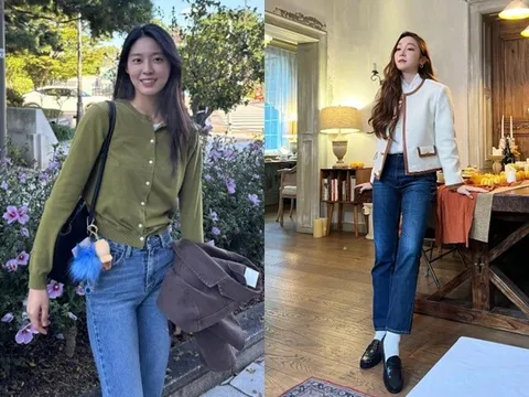 Ngắm 5 công thức diện quần jeans từ sao Hàn, chị em sẽ không còn thiết tha quần âu hay váy vóc nữa