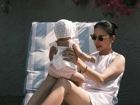 Biểu cảm ngộ nghĩnh của con gái Ngô Thanh Vân "gây sốt" mạng xã hội