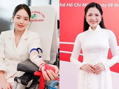Hoa hậu Thanh Thủy hiến máu, ca sĩ Duyên Quỳnh xúc động vì điều đặc biệt