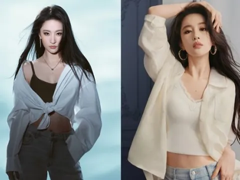 Lưu Diệc Phi khoe eo săn chắc, phối đồ đơn giản mà cuốn hút