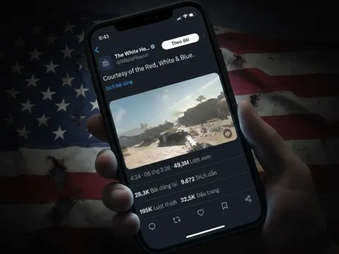 Nhà Trắng đăng tải video về Iran gây phẫn nộ