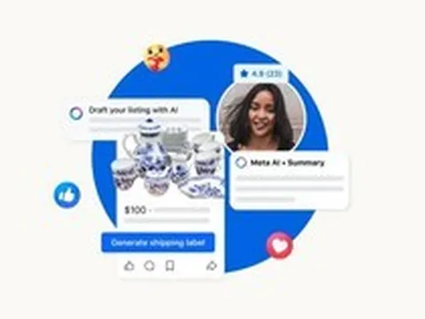 Facebook Marketplace tích hợp AI tự động trả lời tin nhắn, tạo bài đăng cho người bán