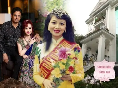 Hoa hậu mang dòng dõi "trâm anh thế phiệt" được ghi tên vào sách kỷ lục Việt Nam, cưới đại gia Ấn Độ sống như bà hoàng