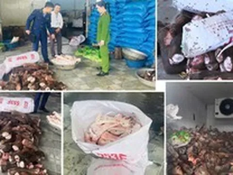 Kinh hoàng loạt thực phẩm bẩn bị thu giữ: Cá khoai nhiễm độc, lợn mắc dịch, nội tạng hôi thối