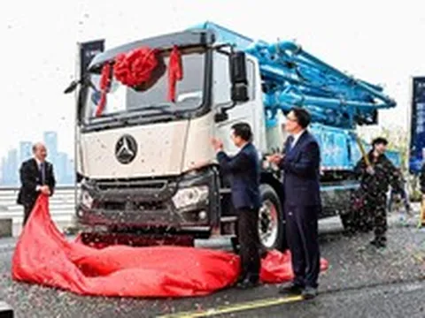 "Siêu phẩm" bơm bê tông cực thông minh, có thể khiến nhiều nhà thầu "mê mẩn"