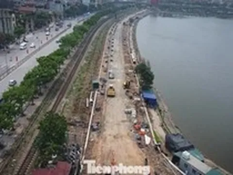 Hà Nội: Thông xe kỹ thuật đường ven hồ Linh Đàm vào ngày 15/4