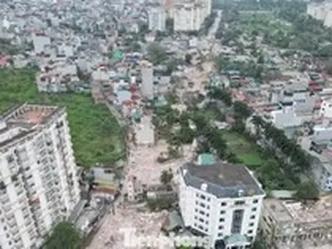 'Đục' thông tuyến đường nối đường Tam Trinh với đường Giải Phóng