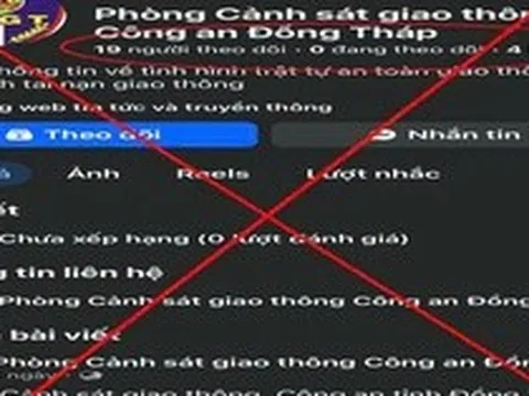 CSGT Công an tỉnh Đồng Tháp có cảnh báo khẩn cấp