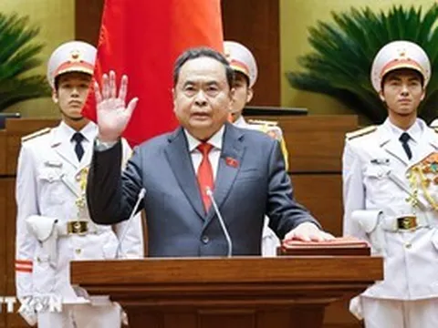Chủ tịch Quốc hội Trần Thanh Mẫn tuyên thệ nhậm chức