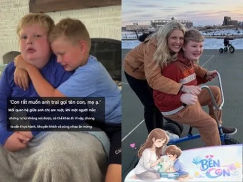 Sau 5 năm bị "ngó lơ", em trai bật khóc khi lần đầu được anh mắc tự kỷ gọi tên