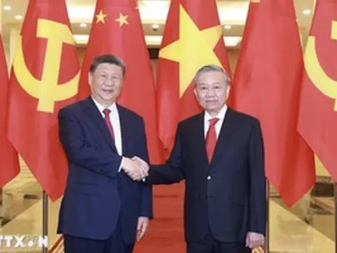 Tổng Bí thư, Chủ tịch Trung Quốc Tập Cận Bình chúc mừng Tổng Bí thư, Chủ tịch nước Tô Lâm