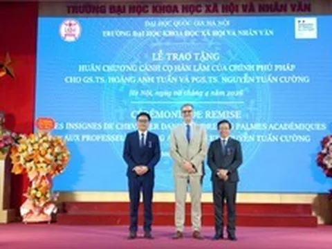 Từ văn bia cổ đến Huân chương Cành cọ Hàn lâm: Dấu ấn hợp tác khoa học Việt - Pháp