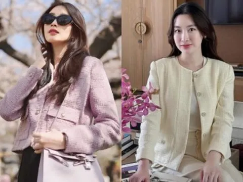 Kiểu áo khoác cứ mặc là đẹp đang được hội chị em thi nhau sưu tầm, đến cả "dâu hào môn" cũng phải mê