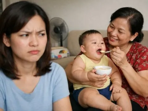 Mẹ chồng ngăn cản thuê bảo mẫu, dành chăm cháu 12 triệu/tháng, thấy con mũm mĩm từng ngày tôi vội nói bà về quê