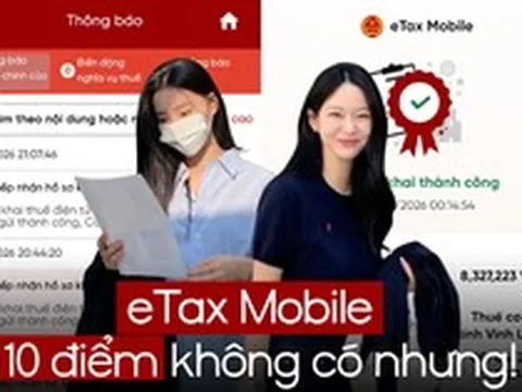 Dùng eTax Mobile “tiết kiệm” được 2 triệu, tiền hoàn thuế TNCN "ting ting" về tài khoản ngay trong ngày