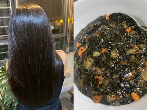 Chia sẻ bí quyết làm đẹp: Chỉ nhờ nguyên liệu trong bếp, mái tóc người phụ nữ U50 chuyển từ bạc sang đen