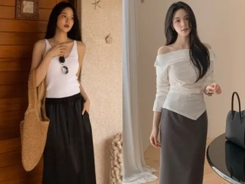 Mùa Hè chị em học thuộc 4 công thức diện chân váy suông này là sành điệu mọi lúc, outfit cuốn hút hẳn ra