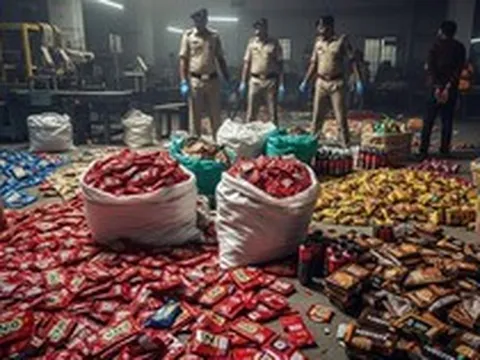 Đột kích 2 nhà máy, công an phát hiện đường dây sản xuất thuốc dạ dày và cà phê giả, tịch thu hơn 150.000 sản phẩm