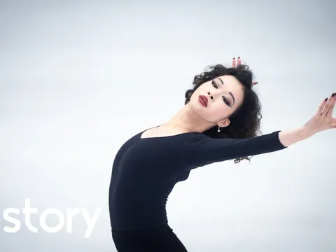 Một ngày 'sống ba cuộc đời' của kiện tướng trượt băng 21 tuổi
