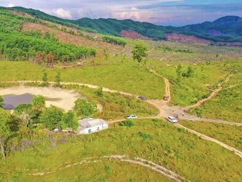 Cận cảnh khu vực triển khai dự án sân golf thể thao 18 hố tại Hà Tĩnh