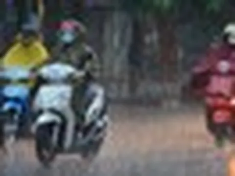 Tin mới về đợt không khí lạnh sắp tràn xuống miền Bắc, mưa to nhiều ngày liên tiếp