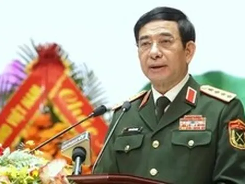 Đại tướng Phan Văn Giang chúc mừng Cục Tuyên huấn và Ngành Tuyên huấn Quân đội