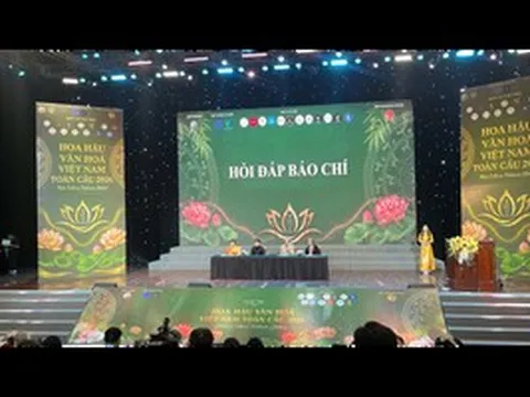 Khởi động cuộc thi "Hoa hậu Văn hóa Việt Nam toàn cầu 2026"