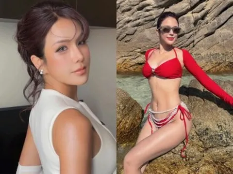 Diệp Lâm Anh gây bàn tán khi "nhập hội" da nâu