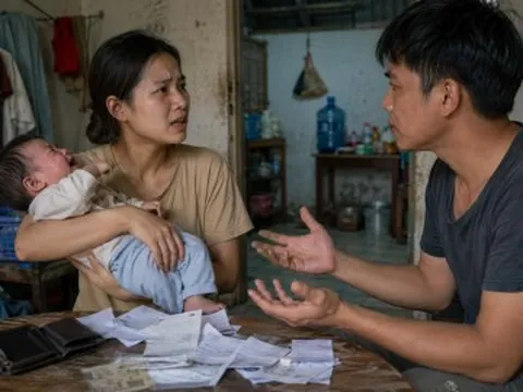 Chồng không muốn cho con nhập viện vì tốn tiền