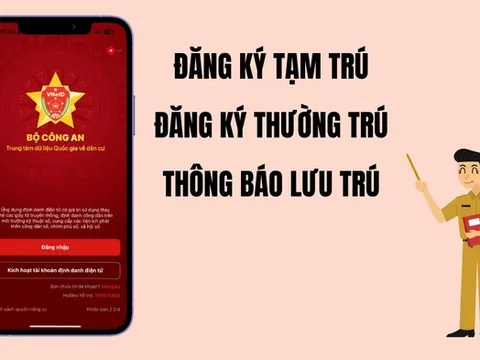 Từ ngày 21/5, thay đổi phương thức và cách khai báo tạm trú, lưu trú trên nền tảng mới