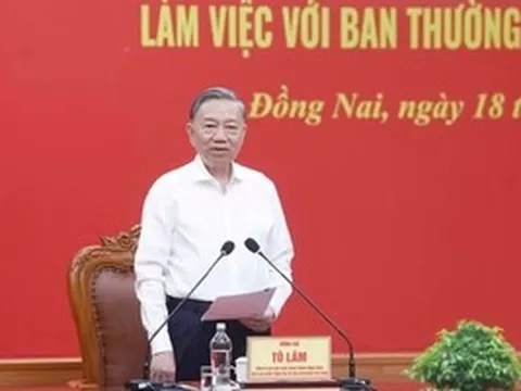 Tổng Bí thư, Chủ tịch nước Tô Lâm: Kiến tạo mô hình tăng trưởng mới, đưa Đồng Nai phát triển