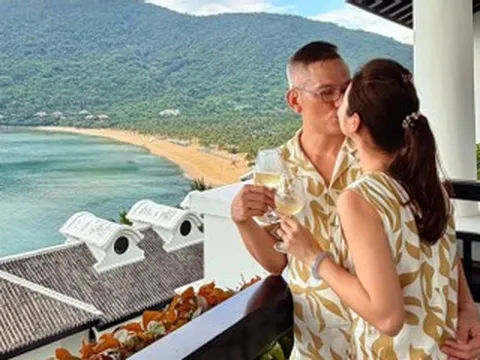 Hoa hậu Jennifer Phạm hôn chồng đắm đuối, diễn viên Hạnh Thúy bức xúc