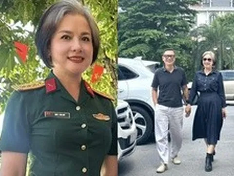 Cuộc sống viên mãn bên chồng tài tử của nữ NSND mang hàm đại tá, tóc bạc trắng vẫn rất đẹp