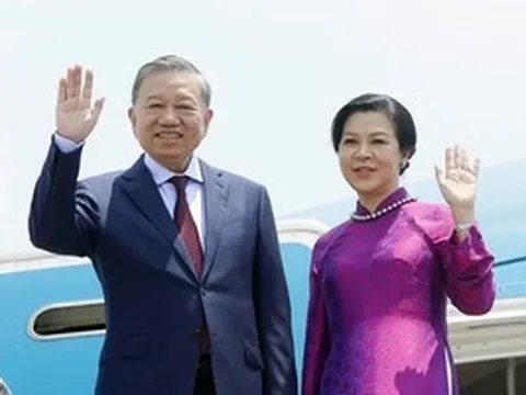 Tổng Bí thư, Chủ tịch nước Tô Lâm và Phu nhân lên đường thăm Thái Lan