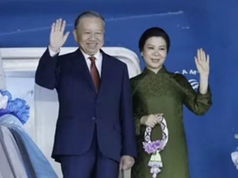 Tổng Bí thư, Chủ tịch nước Tô Lâm và Phu nhân lên đường thăm Singapore