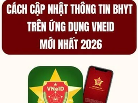 Cách cập nhật thông tin thẻ BHYT trên ứng dụng VNeID mới nhất