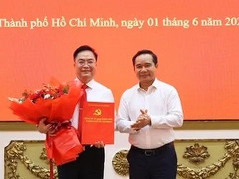 Ông Hoàng Vũ Thảnh được chỉ định giữ chức Bí thư Đảng ủy Sở Tài chính
