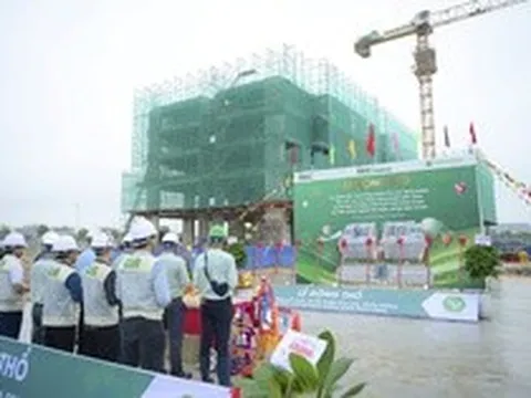 Flora Cera Garden tăng tốc thi công, khẳng định chuẩn sống chất lượng nhà ở xã hội