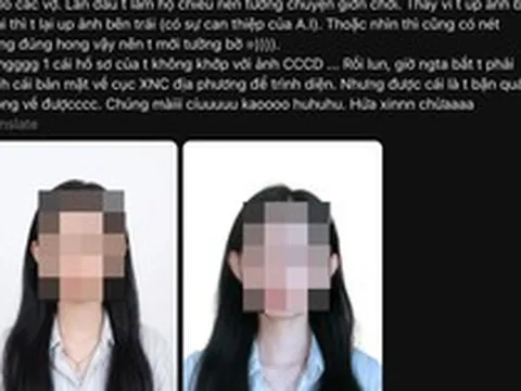 Dùng AI sửa ảnh hộ chiếu, cô gái bị treo hồ sơ, yêu cầu trình diện trực tiếp: Đừng để vài phút "tút tát" thành rắc rối giấy tờ