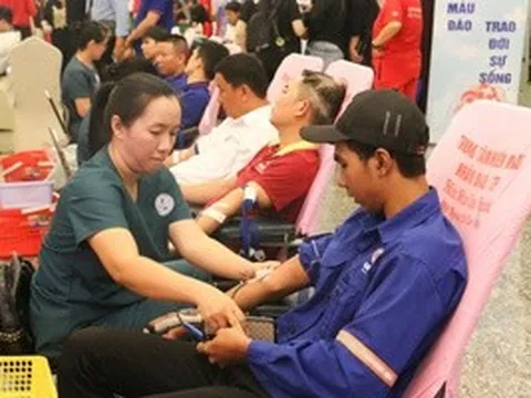 32 tỉnh, thành chung tay hiến máu cứu người