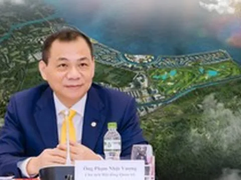 Siêu dự án hơn 3 tỷ USD do Vinhomes của tỷ phú Phạm Nhật Vượng đầu tư tại một tỉnh miền Trung đạt bước tiến quan trọng