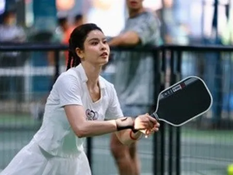 Dàn nghệ sĩ nữ tỏa sáng tại Giải Pickleball Báo Người Lao Động 2026