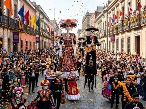 Vì sao người Mexico tổ chức Lễ hội người chết?